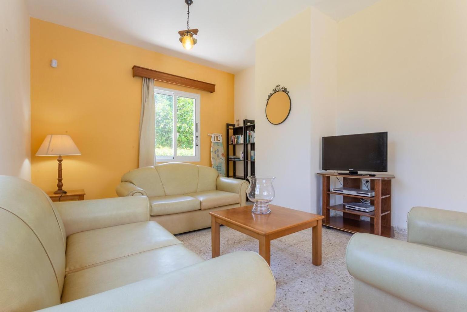 Sun Beach Villa Thio Polis Eksteriør billede